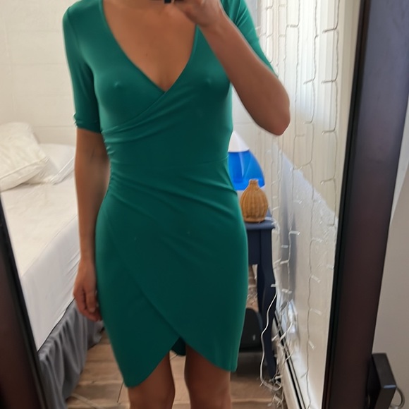 NWOT Leith tulip wrap dress, small - Picture 3 of 6